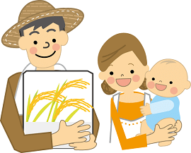 無農薬無化学肥料で安全なお米を作る農家