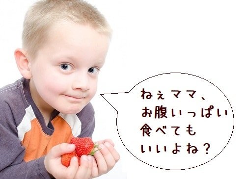 子供が食べて良いイチゴの量